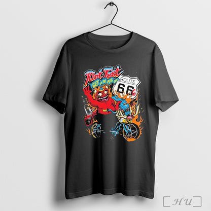 Officials Riot Fest 2025 Celebrating 20 Years Get Pit Route 66 TShirt