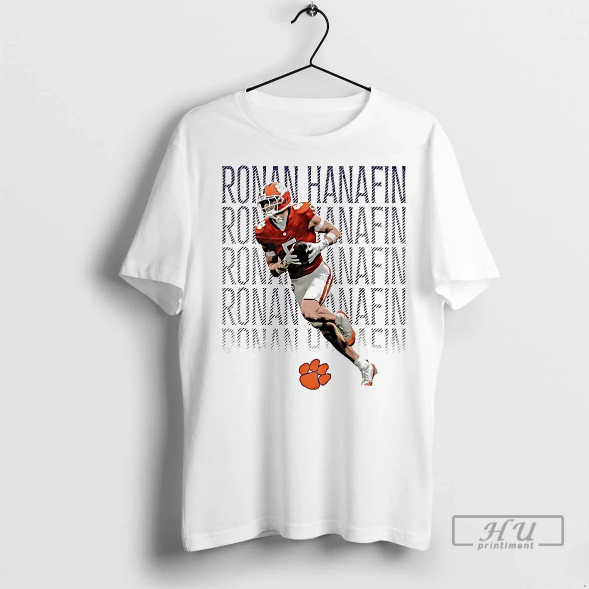 Officials Ronan Hanafin Illustrated Clemson Tigers T Shirts Shirt