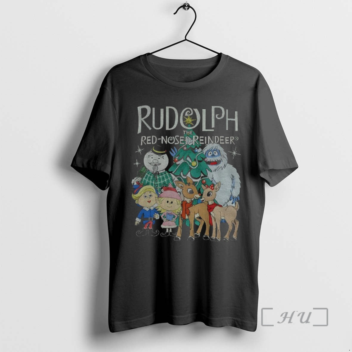 Officials Rudolph Red Nosed Reindeer Merry Tank Top Vintage Apparel