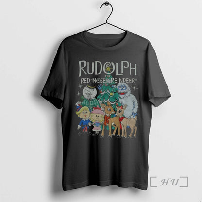 Officials Rudolph Red Nosed Reindeer Merry Tank Top Vintage Apparel