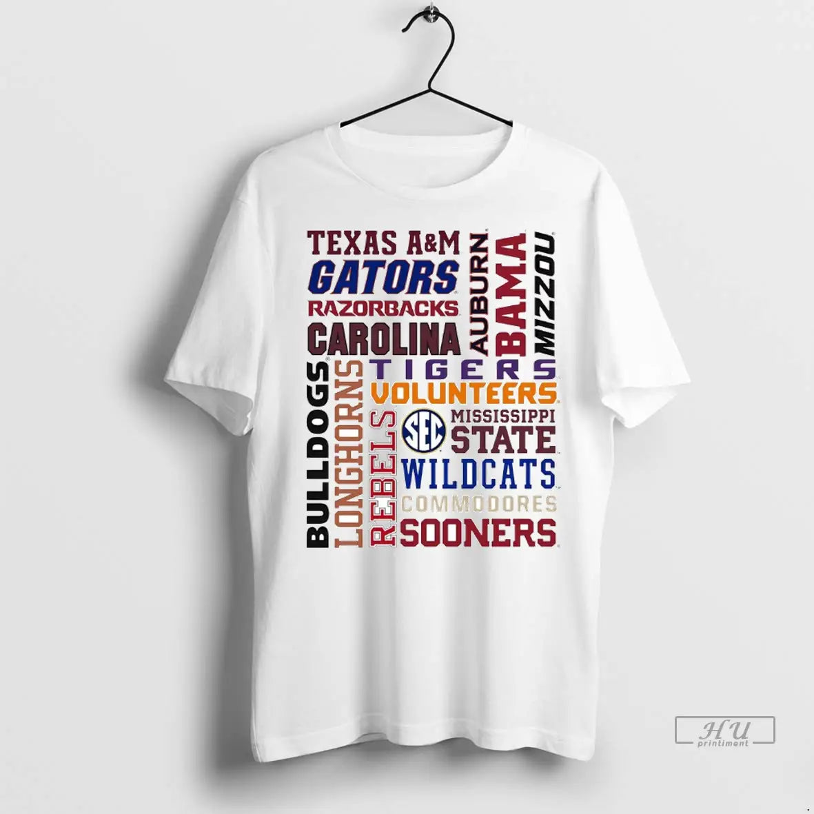 Officials Sec Southeastern Conference Football Team T Shirts Tee