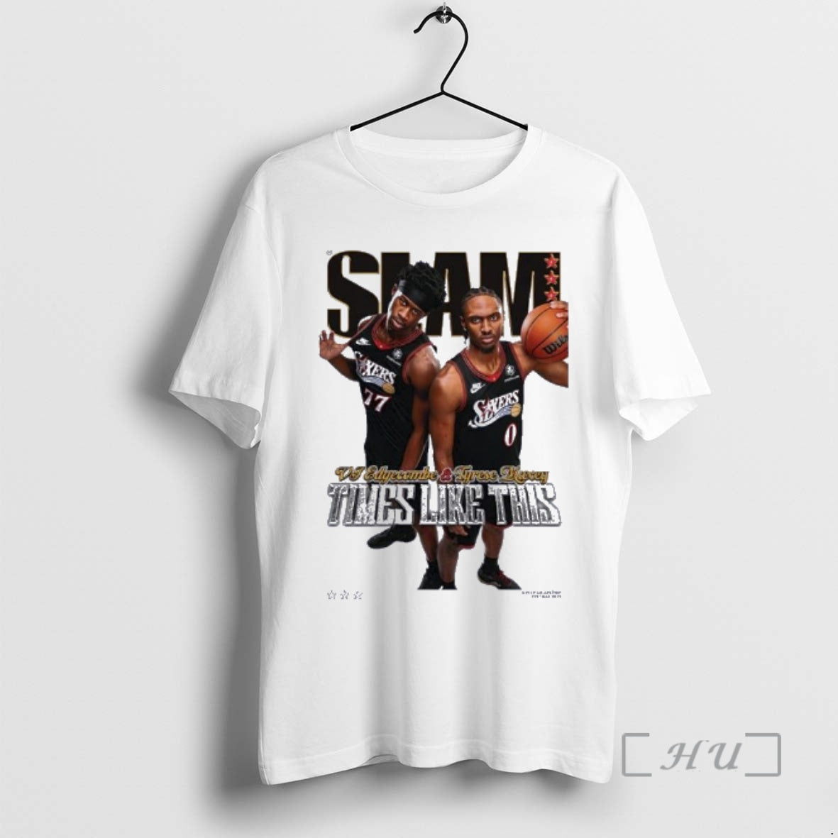 Slam Tyrese Maxey And Vj Edgecombe Times Like This Hoodie Vintage