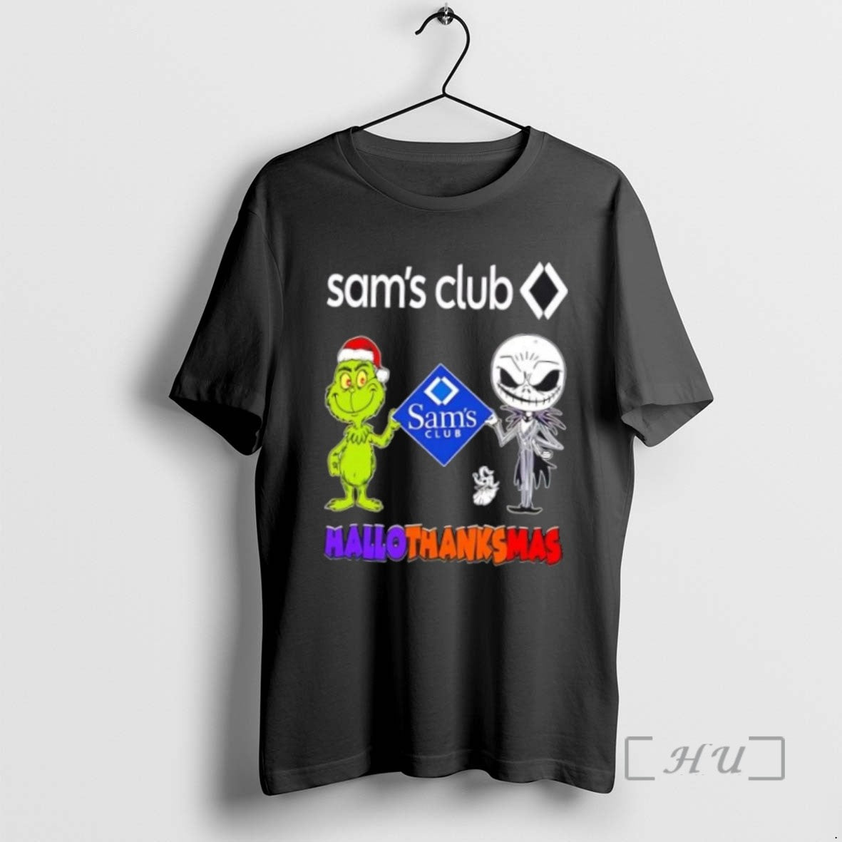 Officials Sams Club X Grinch And Jack Skellington Friends Fist Bump