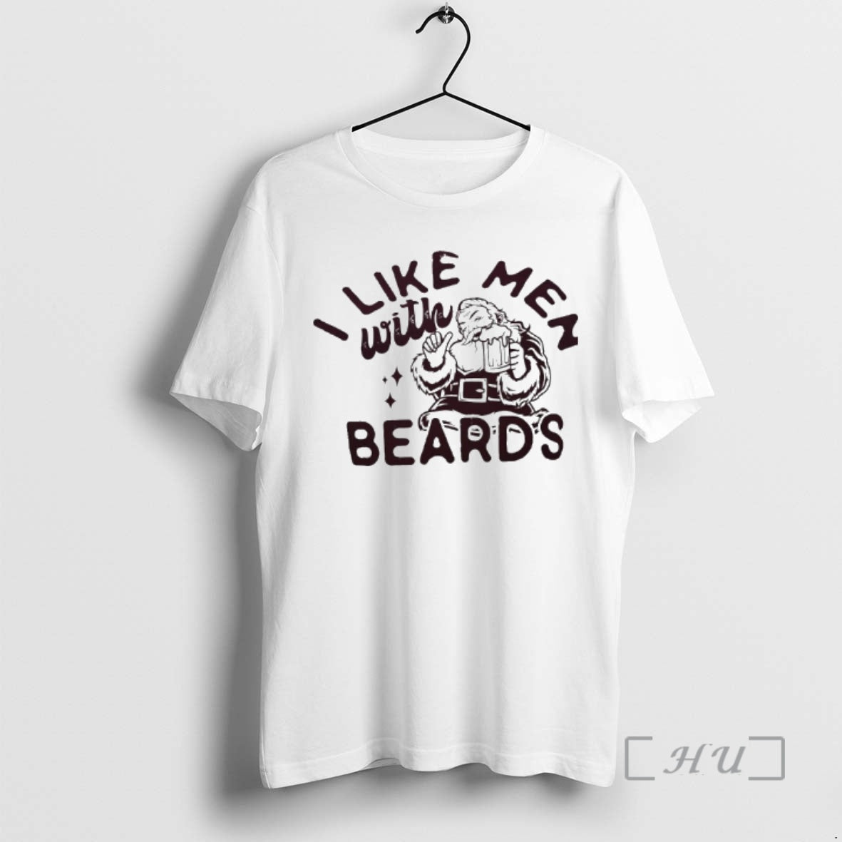 Officials Santa Claus I Like Beards Tee Designer Style