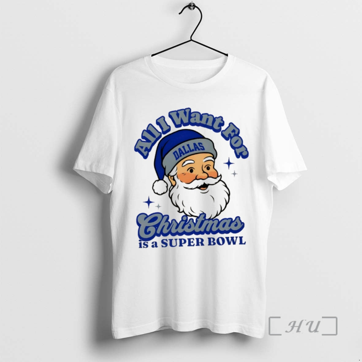 Officials Santa Dallas Football All I Want Is Super Bowl Premium Tank