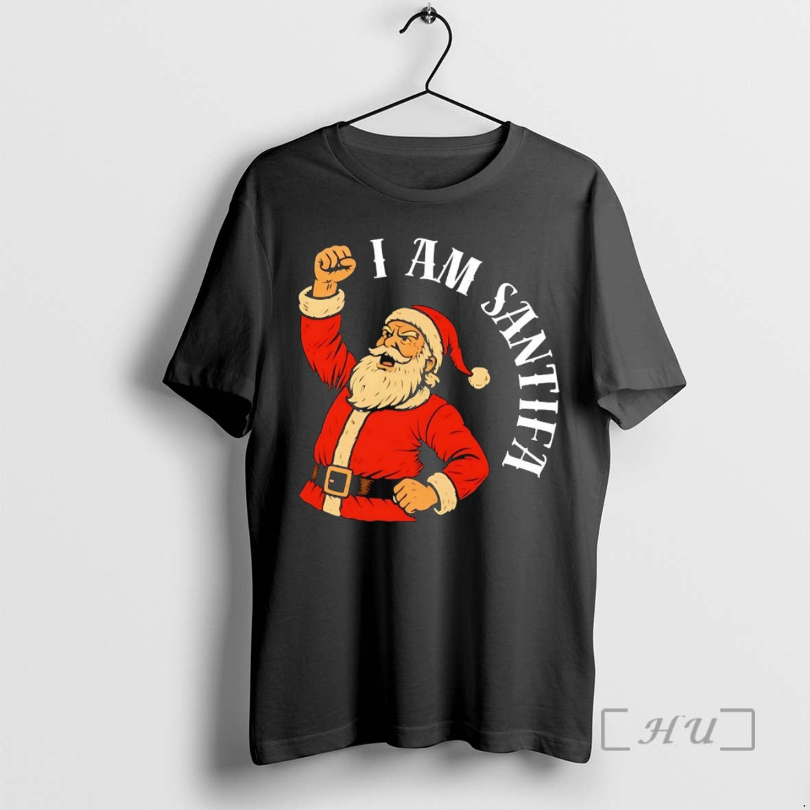 Officials Santa I Am Santifa Antifa Shirt Retro Collection
