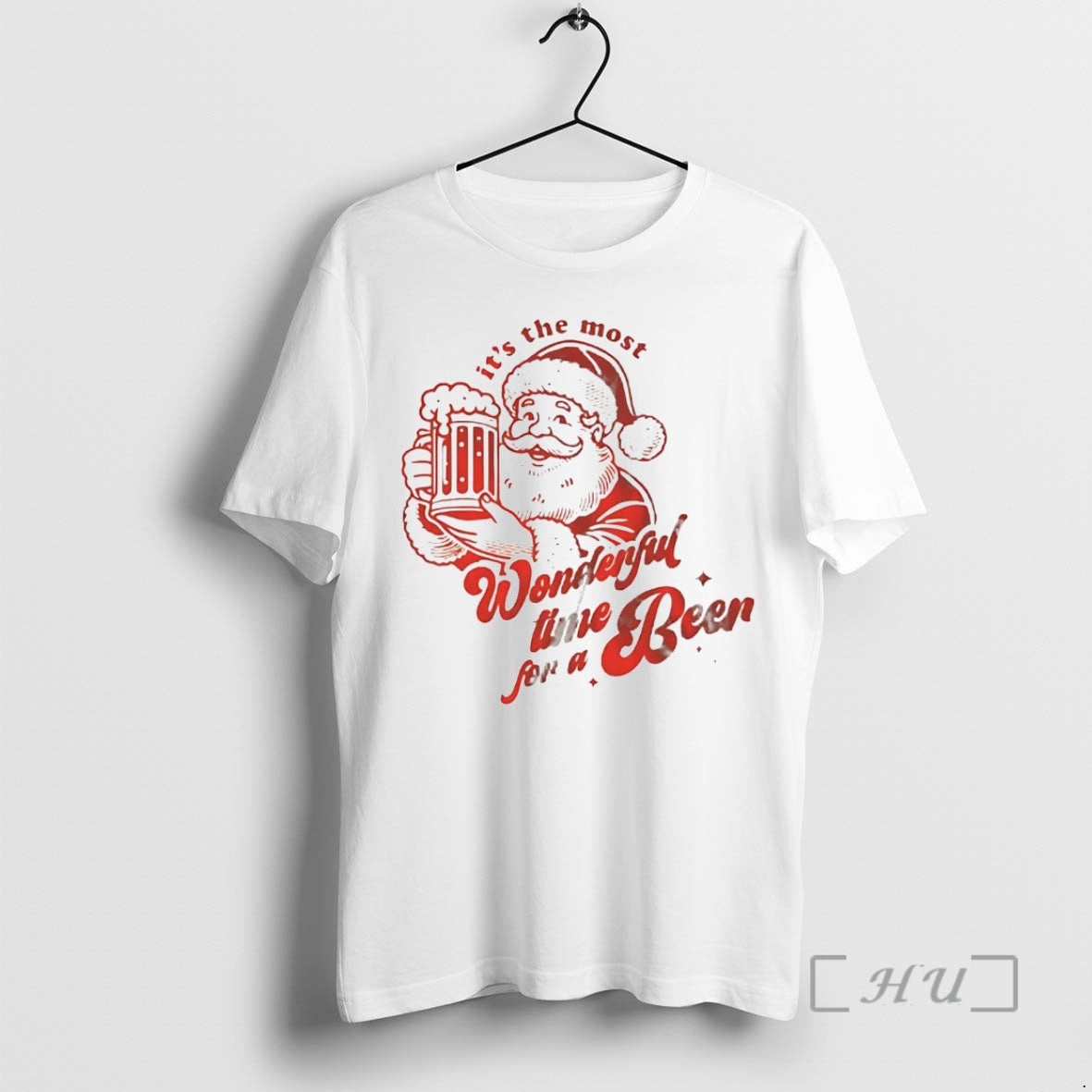 Officials Santa Claus Its Most Wonderful Time Beer Premium T Shirts