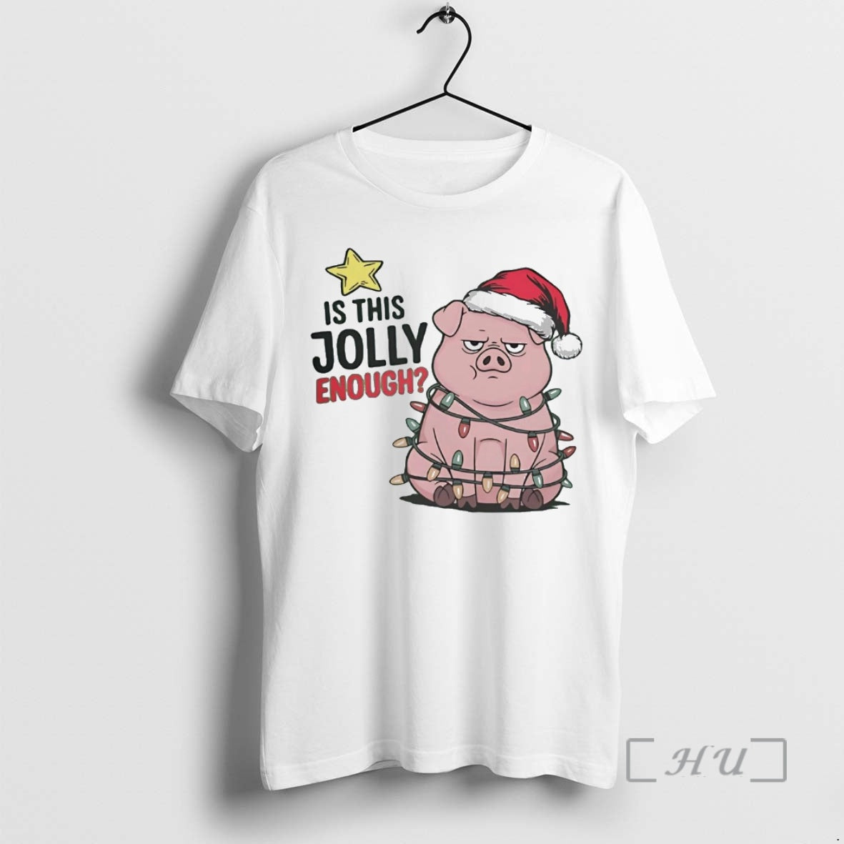 Officials Santa Pig Is This Jolly Enough Tank Top Designer Fashion