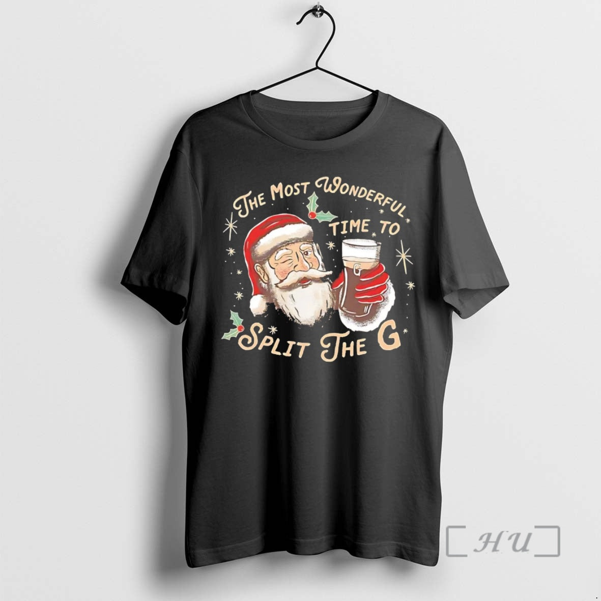 Officials Santa Most Wonderful Time To Split G Chriast Premium T