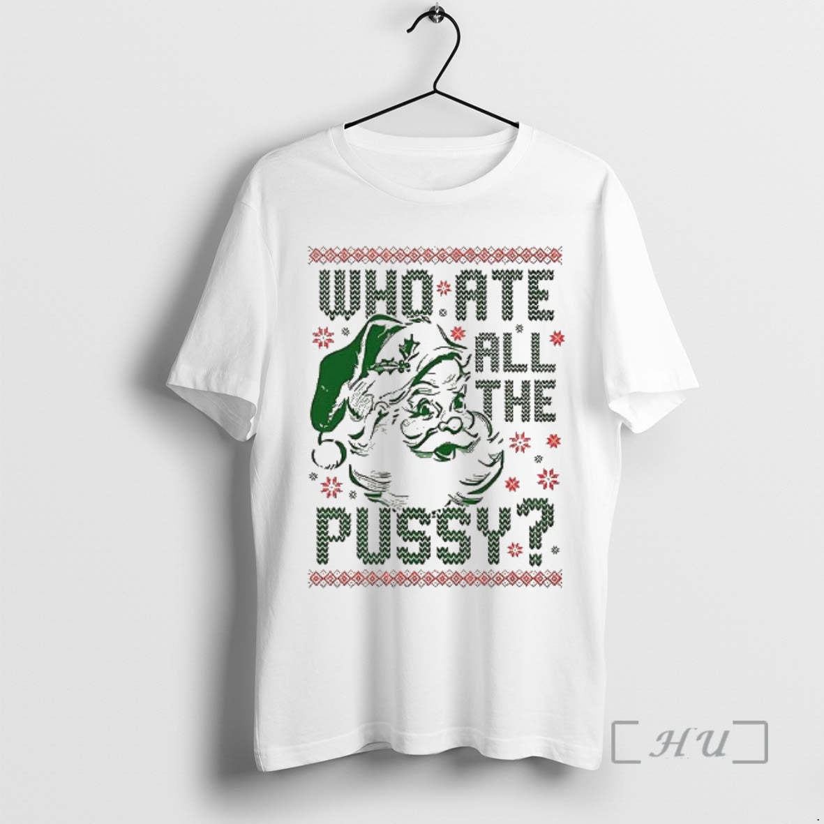 Officials Santa Who Ate All Pussy Tank Top Unique Gift