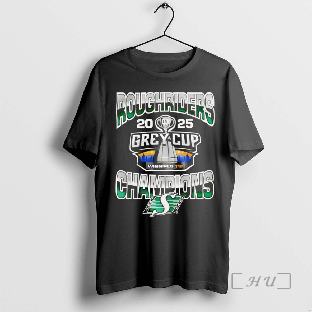 Officials Saskatchewan Roughriders 2025 Grey Cup Champions Hoodie