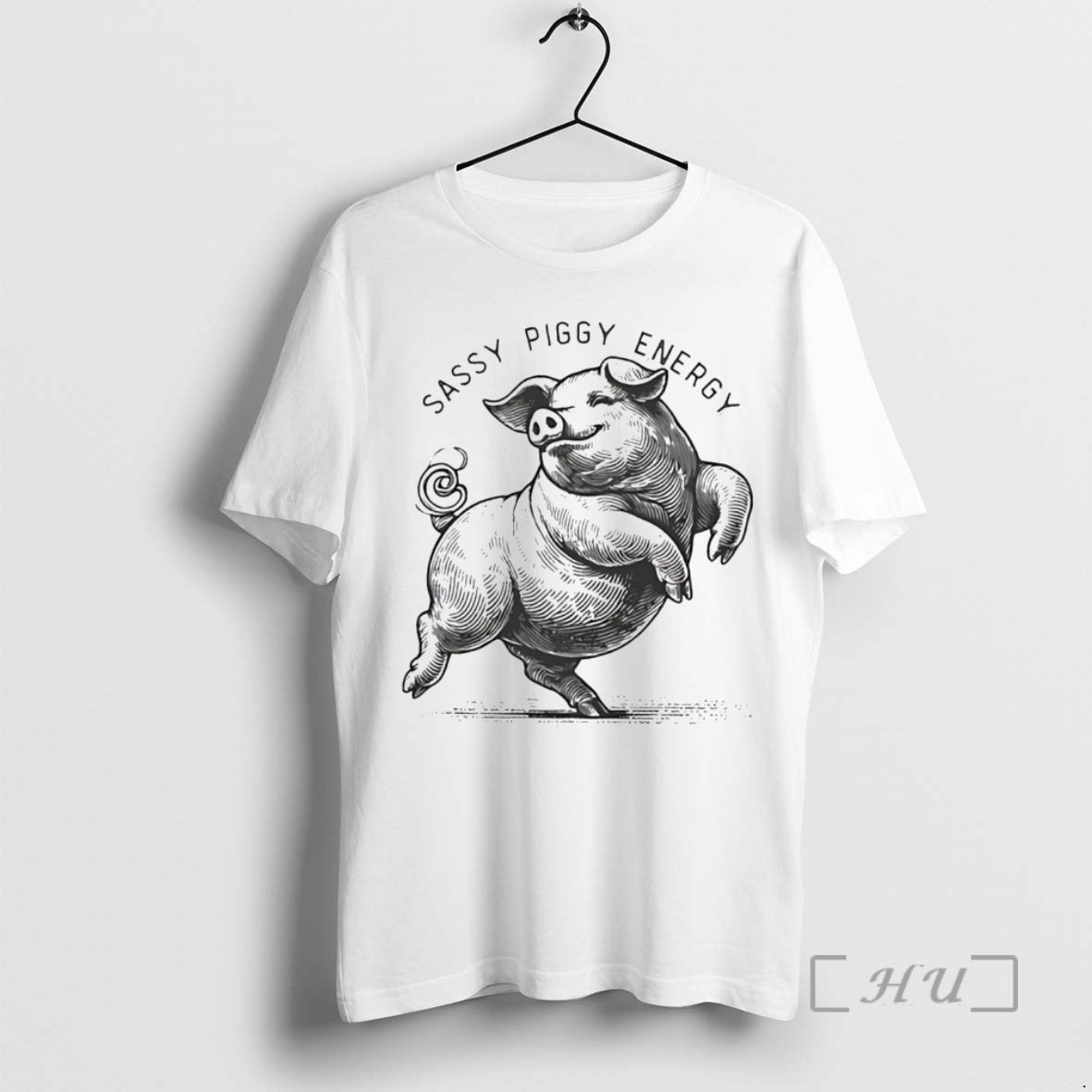 Officials Sassy Piggy Energy Anti Trump Tank Top Retro Art