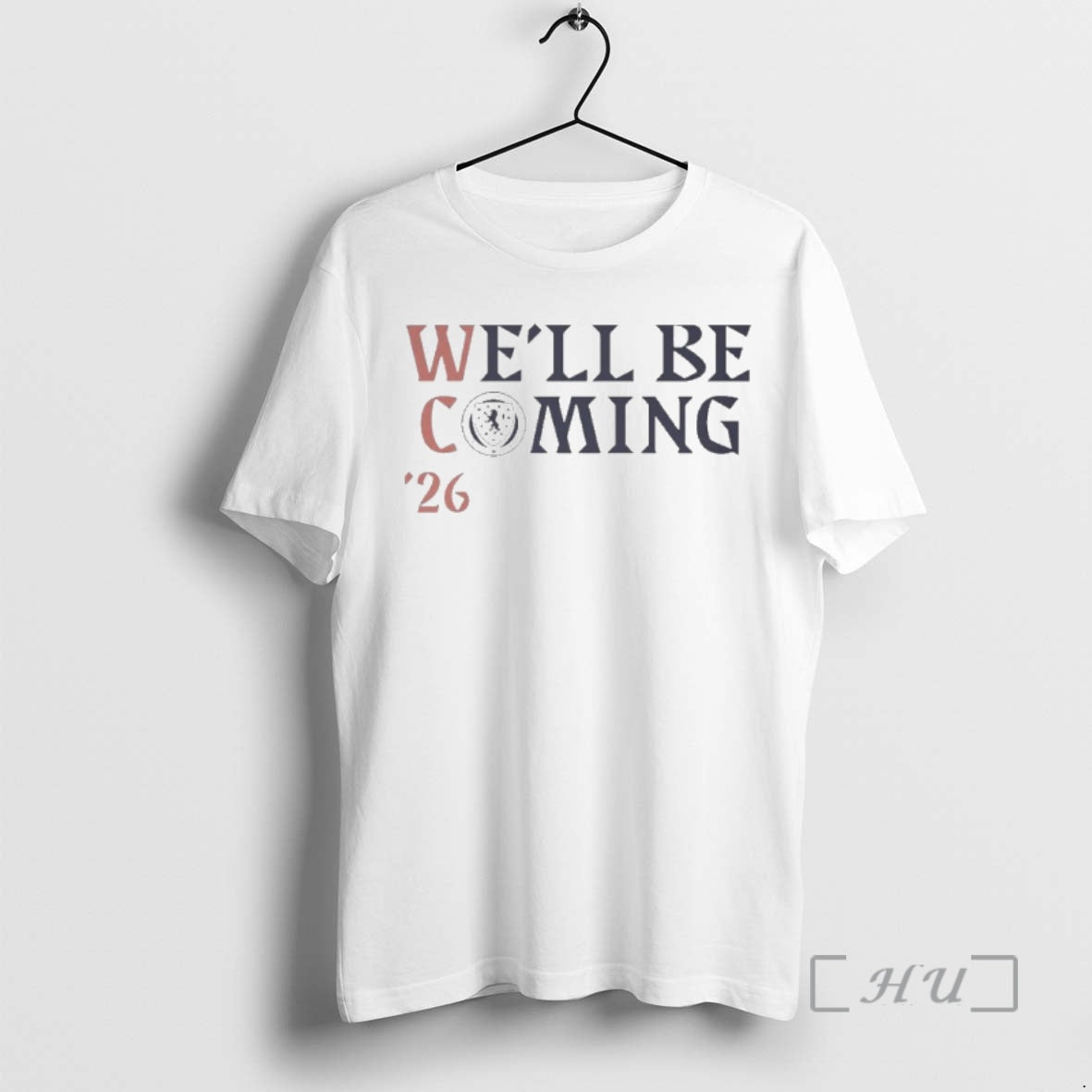 Officials Scotland Football Well Be Coming Qualification TShirt
