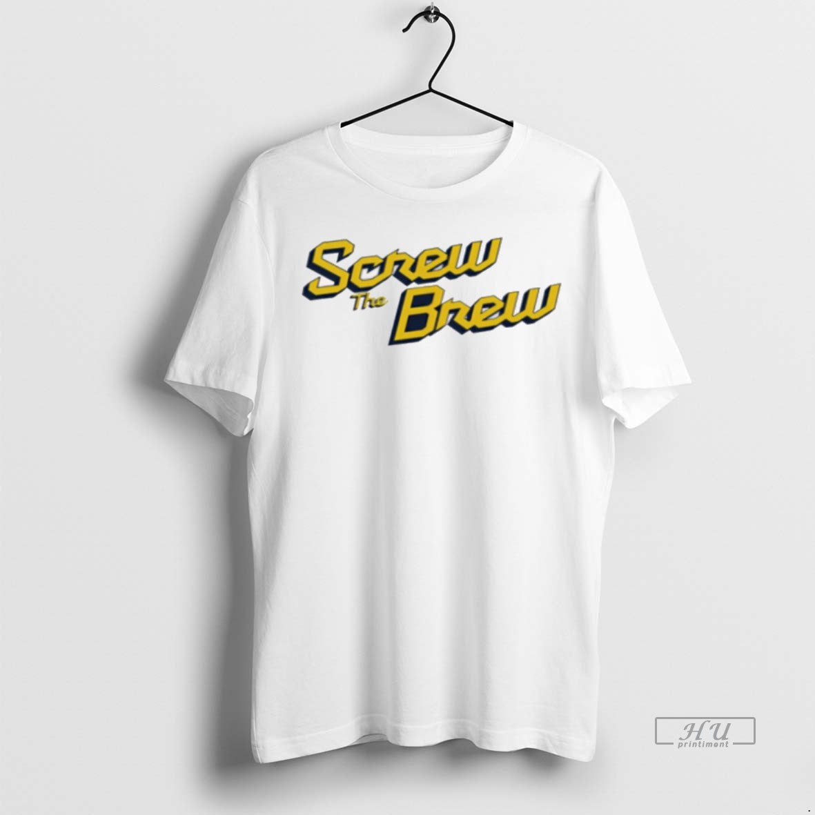 Officials Screw Brew Milwaukee Brewers Tank Top Classic Apparel