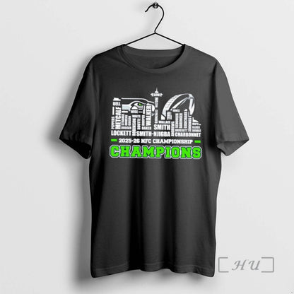 Seattle Seahawks Football 2025 26 Nfc Championship Champions Names