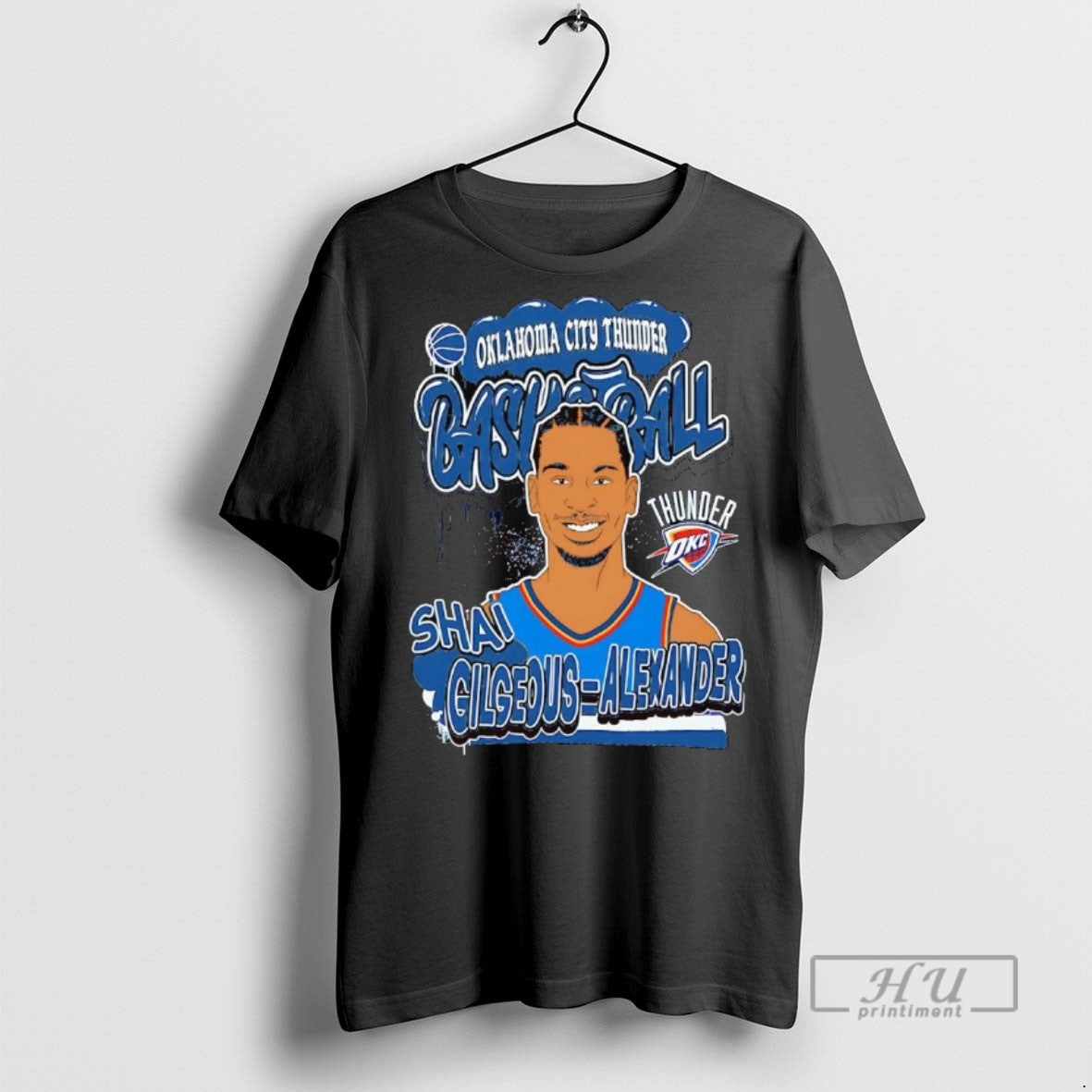 Officials Shai Gilgeous Alexander Portrait Caricature Oklahoma City