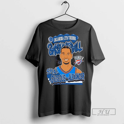 Officials Shai Gilgeous Alexander Portrait Caricature Oklahoma City