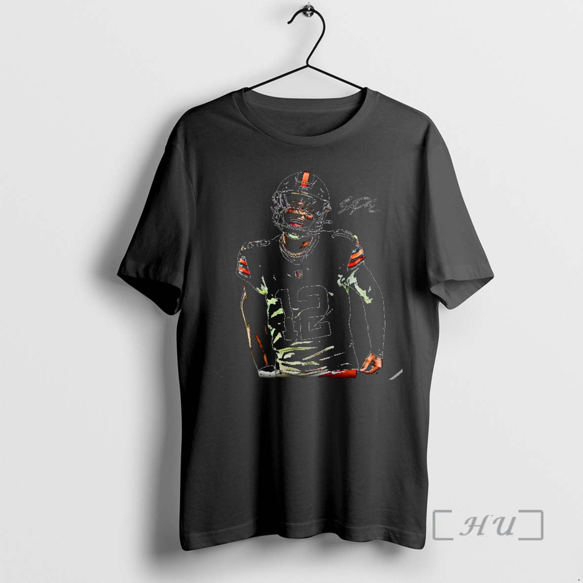 Officials Shedeur Sanders Cleveland Browns Debut Signature Tee Modern