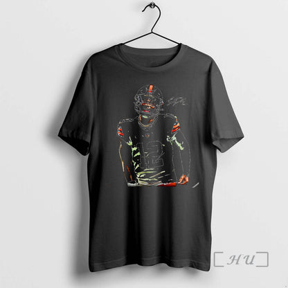 Officials Shedeur Sanders Cleveland Browns Debut Signature Tee Modern