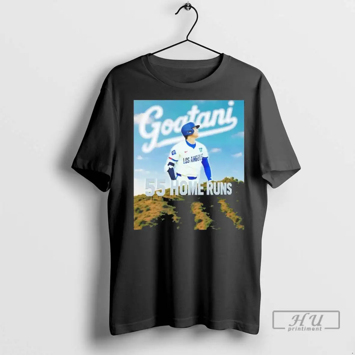 Officials Shohei Ohtani Goatani Hill 55 Home Runs T Shirts Shirt