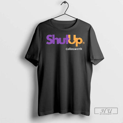 Officials Shut Up Collinsworth T Shirts Tank Top Retro Art