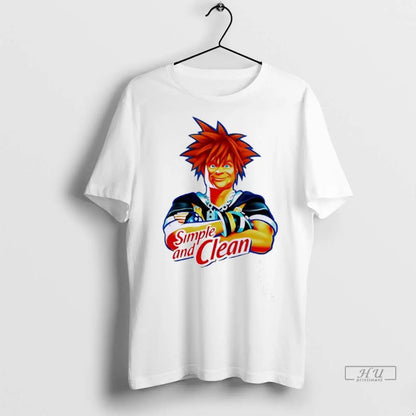 Officials Simple And Clean Kingdom Hearts Mr Clean T Shirts Tee