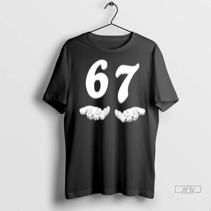Officials Six Seven 6 7 Meme Gen Alpha Slang T Shirts Tee Authentic