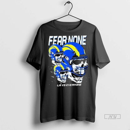 Officials Skull Fear None La Vs Everyone Los Angeles Rams Football