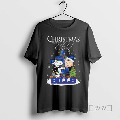 Officials Snoopy And Charlie Brown X Buffalo Bills Begins Christ 2025