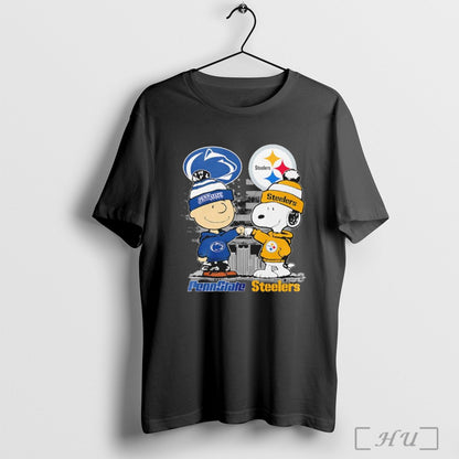 Officials Snoopy Fist Bump Charlie Brown Pittsburgh Steelers And Penn
