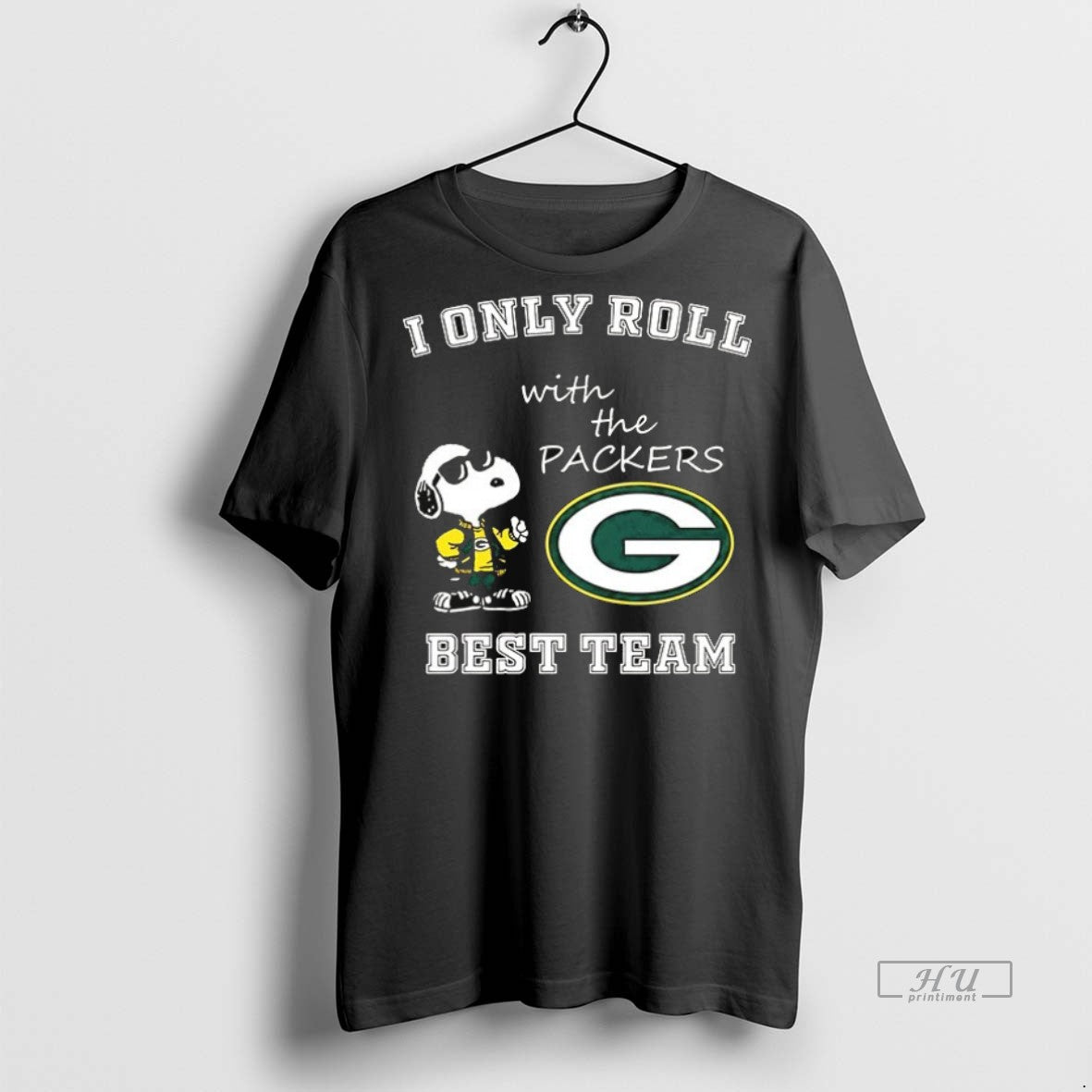 Officials Snoopy I Only Roll Green Bay Packers Best Team Ceramic
