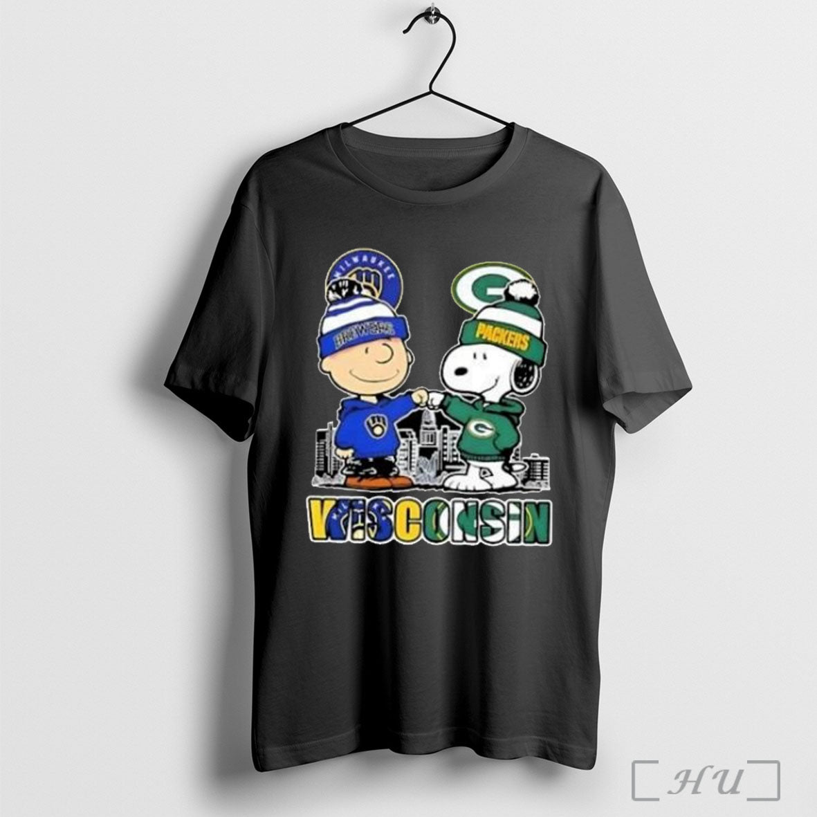 Officials Snoopy X Charlie Brown Wisconsin Sports Milwaukee Brewers X