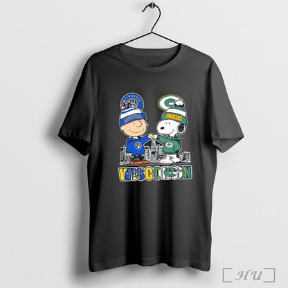 Officials Snoopy And Charlie Brown Wisconsin Sports Milwaukee Brewers