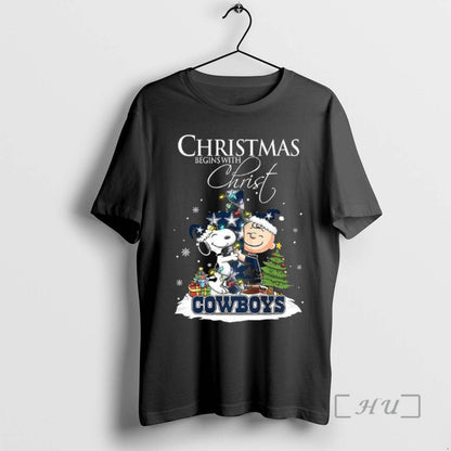 Officials Snoopy And Charlie Brown X Dallas Cowboys Begins Christ