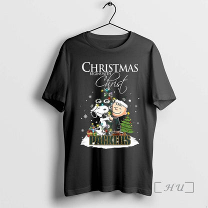 Officials Snoopy And Charlie Brown X Green Bay Packers Begins Christ