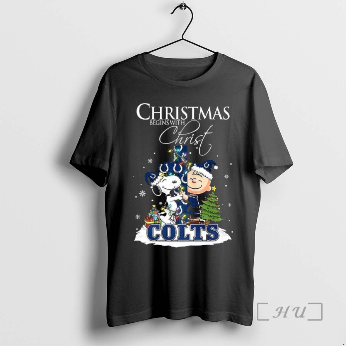 Officials Snoopy And Charlie Brown X Indianapolis Colts Begins Christ