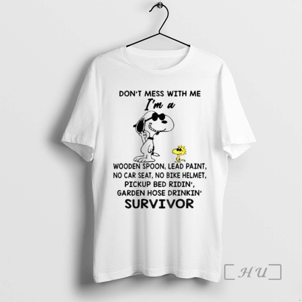 Officials Snoopy And Woodstock Dont Mess Me Im Wooden Spoon Lead