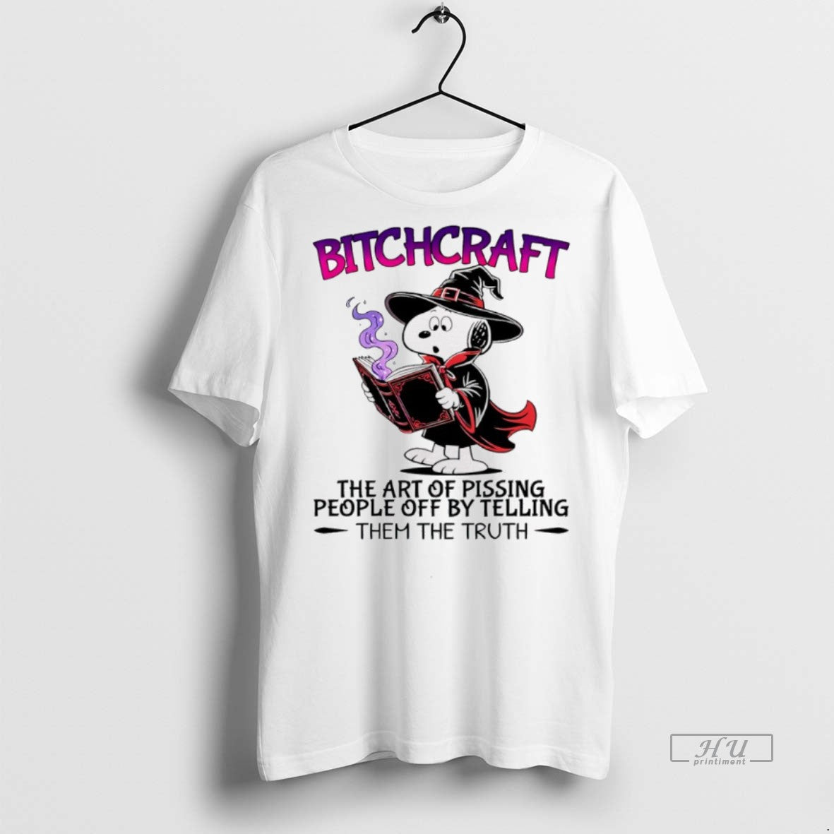 Officials Snoopy Witch Bitchcraft Art Pissing People Off Telling Them