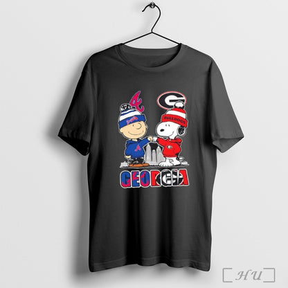 Officials Snoopy X Charlie Brown Georgia Sports Atlanta Braves X