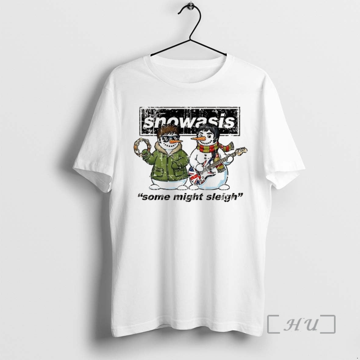 Officials Snowasis Some Might Sleigh Slogan Snowman Long Sleeve