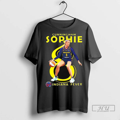 Officials Sophie Cunningham Indiana Fever Pose Wnba Player Ladies T