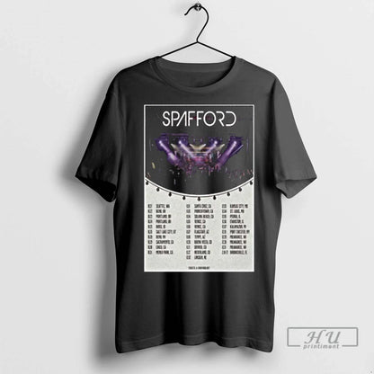 Officials Spafford Tour New 2025 T Shirts Tee Authentic Design