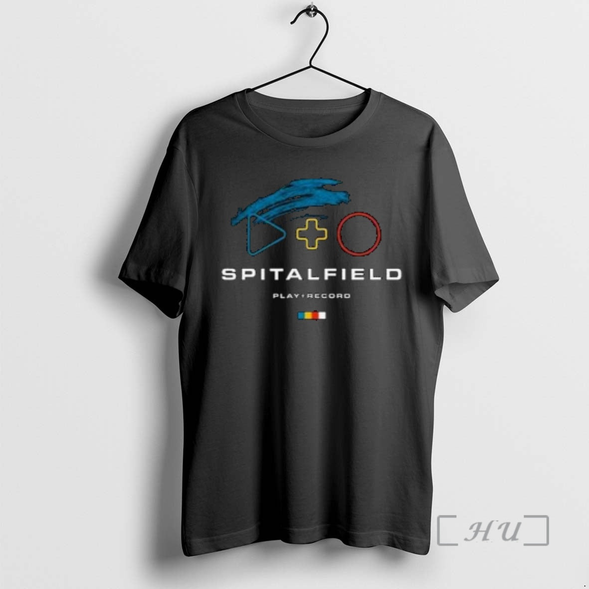 Officials Spitalfield Play Record Circle Black Long Sleeve Unique