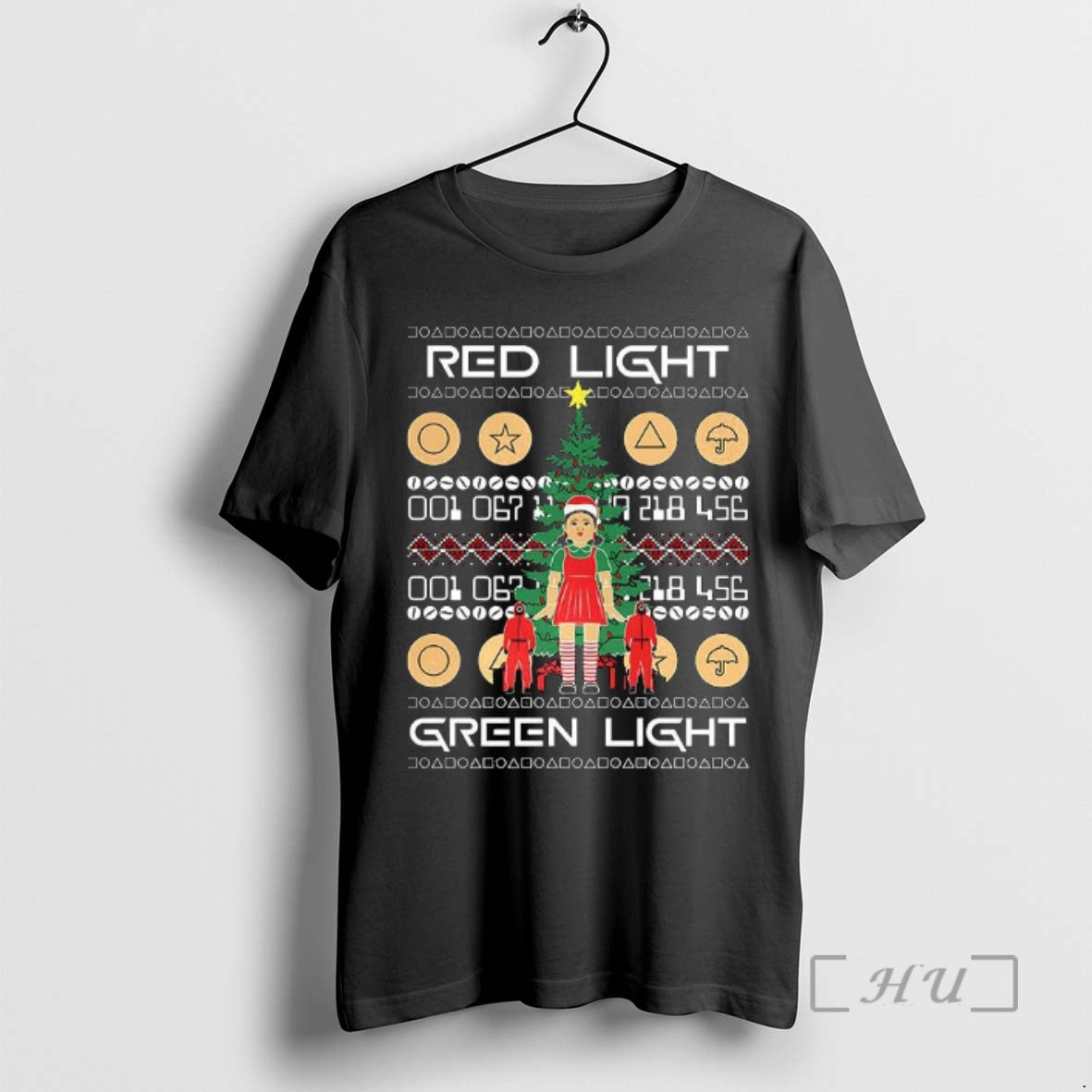 Officials Squid Games Red Light Green Light Sleeping Ugly Tank Top