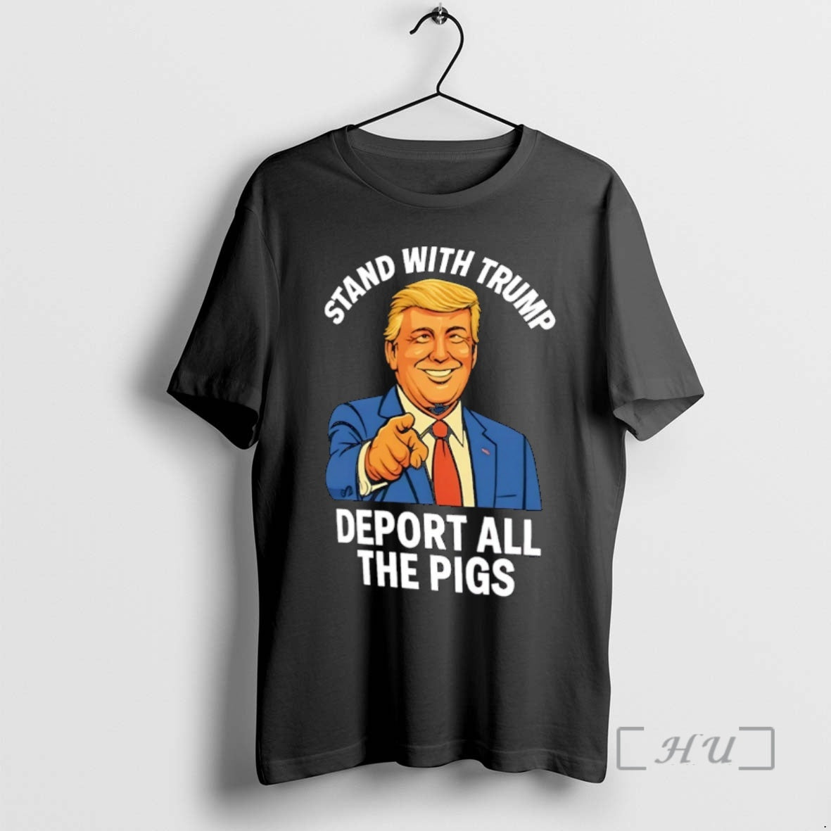 Officials Stand Trump Deport All Pigs 25 Tank Top Authentic Art