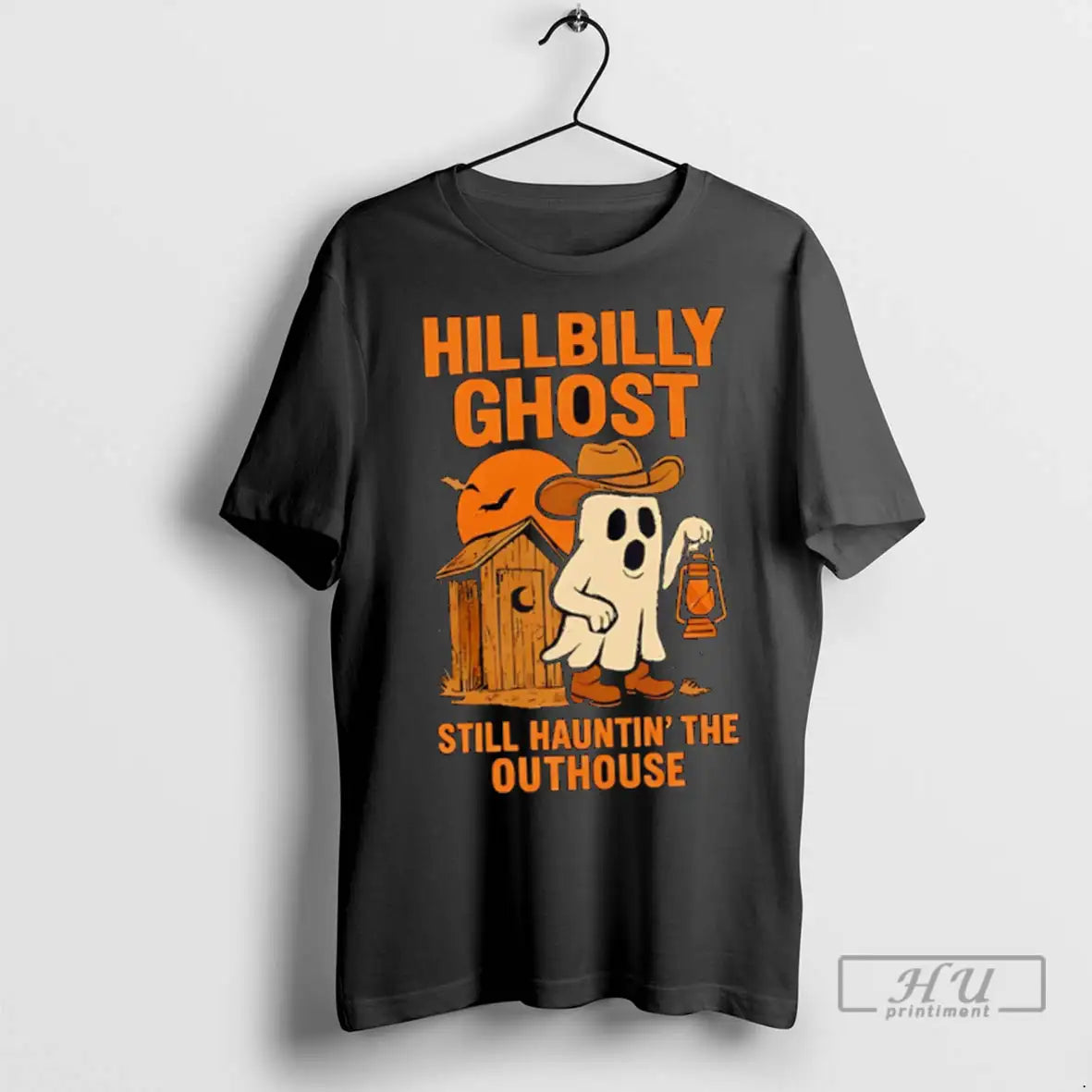 Officials Still Haunting Outhouse Hillbilly Ghost Halloween T Shirts