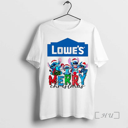 Officials Stitch Lowes Merry TShirt Authentic Art