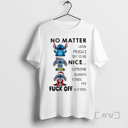 Officials Stitch No Matter How Muchi Try To Be Nice Long Sleeve Retro
