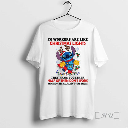 Officials Stitch Santa Co Workers Are Like Lights They Hang Together