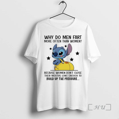 Officials Stitch Why Do Fart More Often Than Tee Exclusive Look